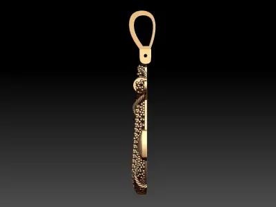ANCHOR PENDANT 3D print model get