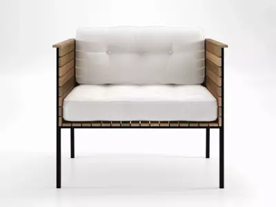 Haringe Lounge Chair 3D model