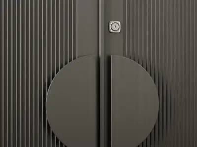 Entrance door set4 3D model