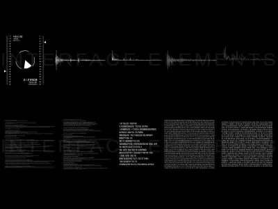 Sci-Fi Interface elements 3D model