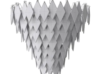Chandelier Rhombus L 3D model
