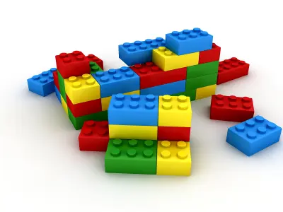 3D 3d Lego Model