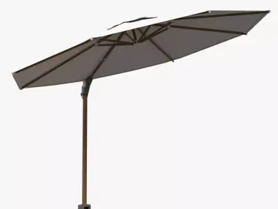 Outdoor umbrella Parasols Challenger T2 3D model