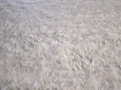 Snow road scan 37 tile 3D model