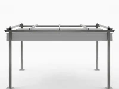 Collection of Pergola - 3 Models 3D Model Pack