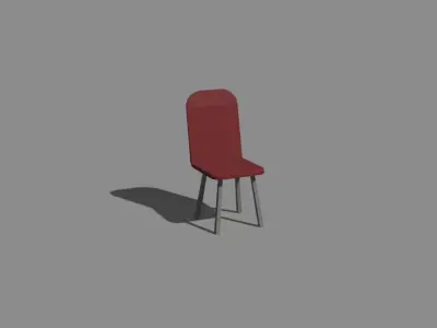 Low poly kitchen objects Free low-poly 3D model