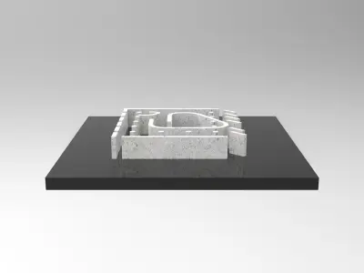 ARCHIPLAN 02 Low-poly 3D model