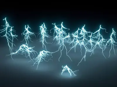 Lightning Pack v47 3D model