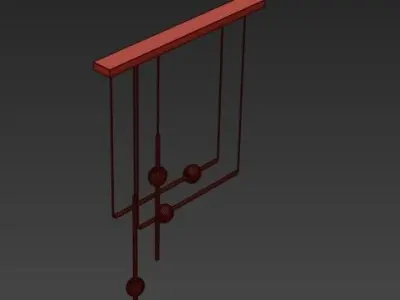 Podvesnoi 774 svetilnik lee broom ORION GLOBE LIGHT 3D model