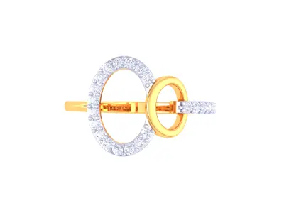  Women Ring MTL 3dm STL OBJ FBX Details 3D print model 111
