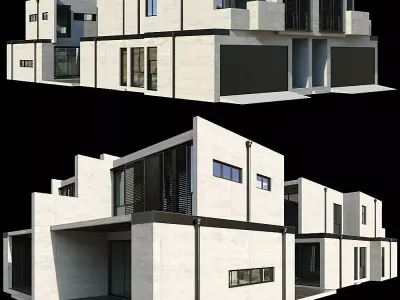 Modern House 3D model 75