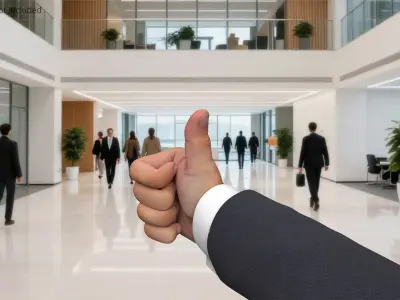  Male Arm Thumbs Up Animated Rigged for Maya 