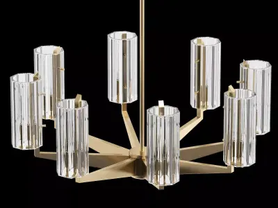 VENDOME ROUND CHANDELIE 3D model