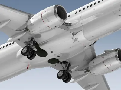  Boeing 737-800NG Generic White 