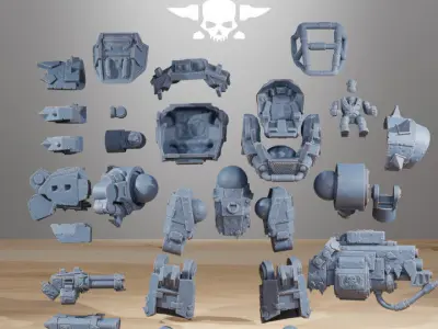 Orkaz Walkanator 3D print model