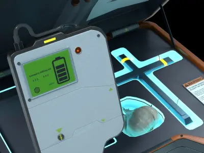 Vampire Killing Kit Sci-Fi Cyberpunk Low-poly 3D model