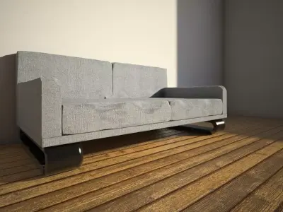 SIMPLE SOFA 3D model