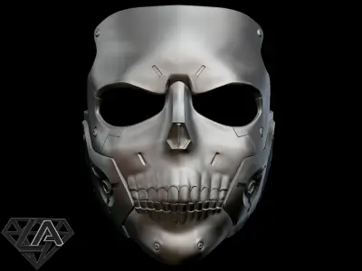 Death Stranding Die Hardman Skull Sci fi mask 3D print model
