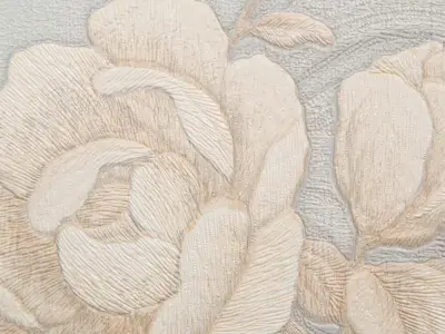 Romantic Rose Damask Wallpaper  Texture