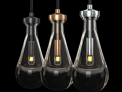 RAIN PENDANT 3D model