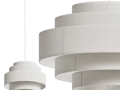 Ellos Home Ceiling Lamps Miguel Two Size 3D model