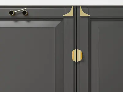 Cabinet handle  Free 3D model
