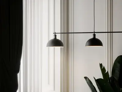 MENU HUBERT FRAME TRIBECA PENDANT LAMP by Soren Rose 3D model