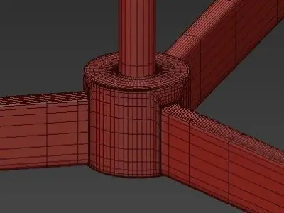 Aja Easel Floor Lamp Arteriors 3D model