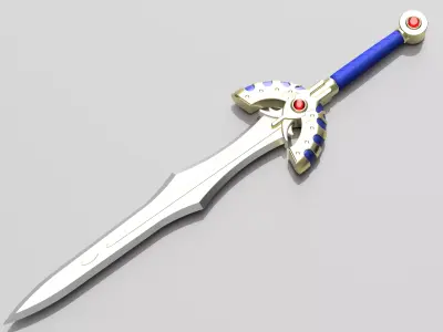Dragon Quest Sword of Light 3D print model