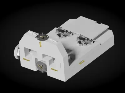 HTV Spacecraft 3D model