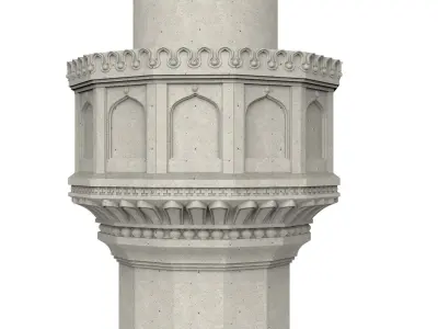 Charminar 3D model hyderabad gate 3D print model