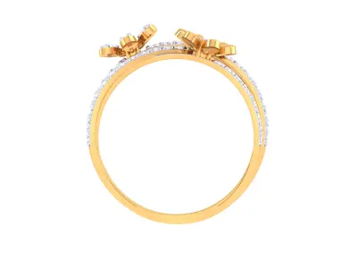   Women Ring MTL 3dm STL OBJ FBX Details 3D print model 7