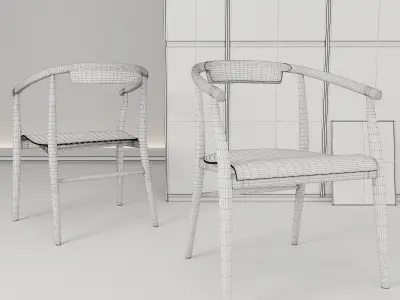 Chair Jens SJ61L  3D model
