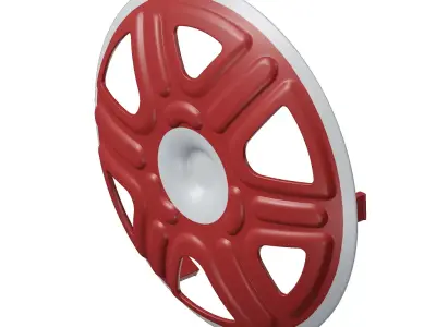 Baby Car Wheel Cap Toy 3D model