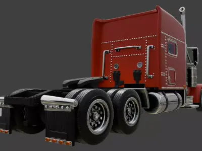 PETERBILT 379 SLEEPER  3D print model