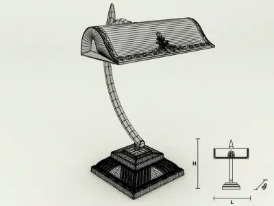 Masiero VE860 TL1 table lamp 3D model