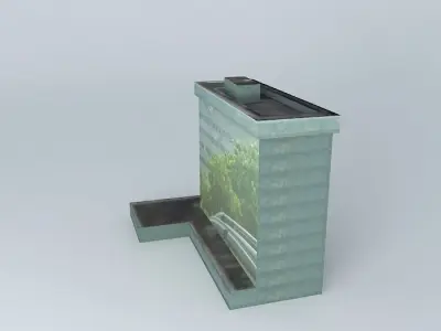 Pensions Benhill 3D model