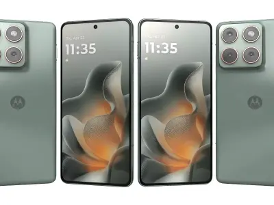 Motorola Edge 70 Light Geen 3D model