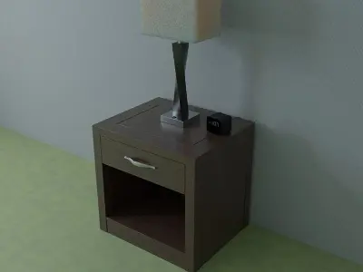 Nightstand Bundle 3D model