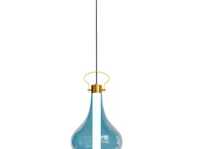 RAVI B Pendant lamp Low-poly 3D model