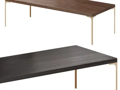 Dining Table BRONX by cazarina 3D model