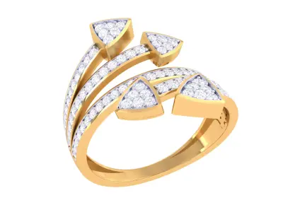  Women Ring MTL 3dm STL OBJ FBX Details 3D print model 21