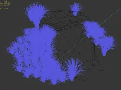 Brushwood - Gravel 05 3D model