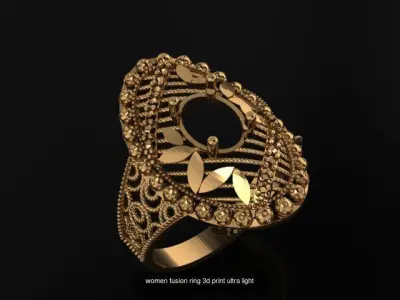 ultra light fusion 3d print women models  3D Model Pack