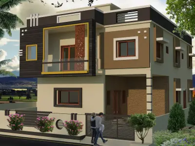 House design in india 3D model