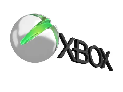 Xbox 2013 Logo v1 006 Free low-poly 3D model