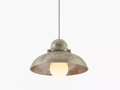 Old Ceiling Lamp 3D model
