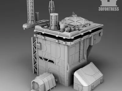 Martian Production workshop 3D print model