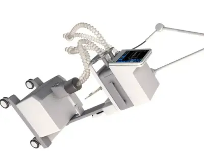 Medical Ventilator System 3D model