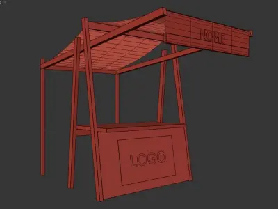 TENT BUSINESS 3D model